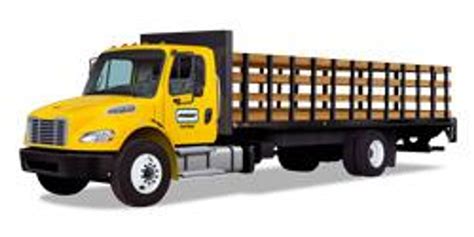 flatbed truck rental rates|24 to 26 Foot Flatbed Truck Rental .